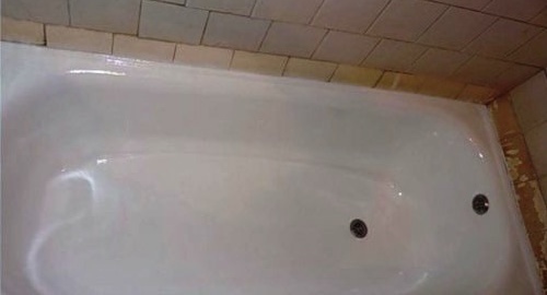 Реставрация ванны жидким акрилом | Шипиловская